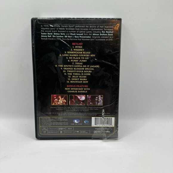 Volunteer Jam The Charlie Daniels Band DVD 1976 Southern Rock Eagle Rock Media - Picture 4 of 5